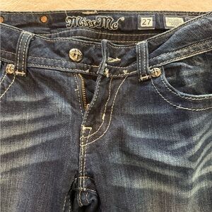 Miss Me Dark Blue Jeans